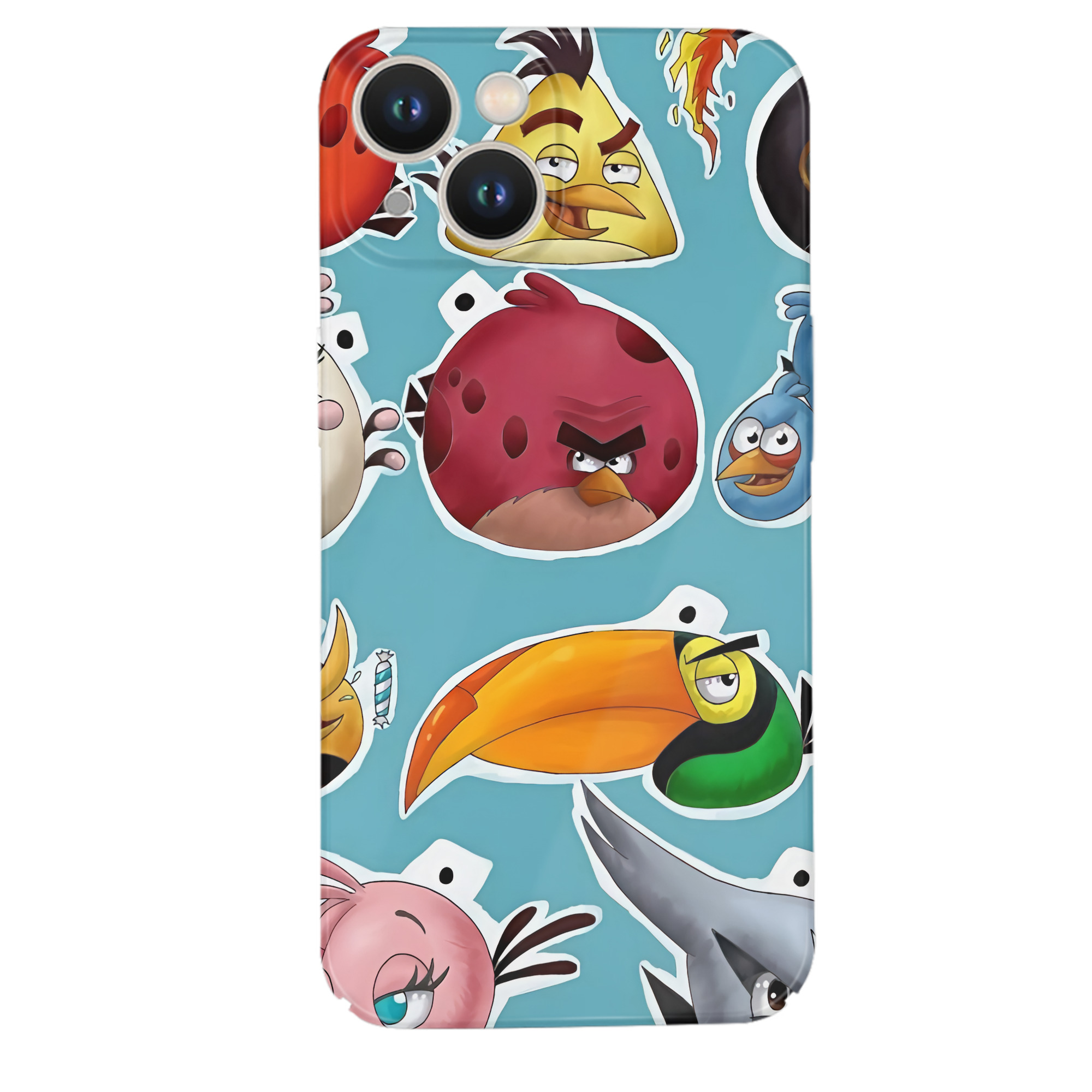 （画像用） Angry Birds アングリーバード 【iPhone 14シリーズ対応】ハードケース